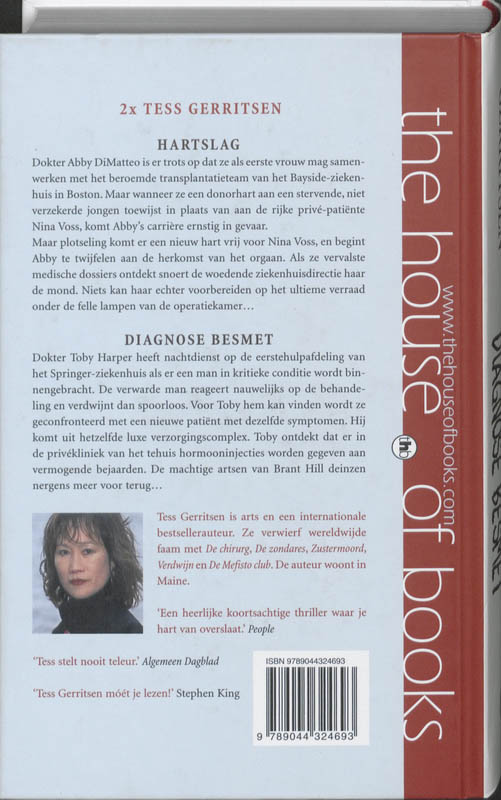 Achterkant van Hartslag & diagnose besmet