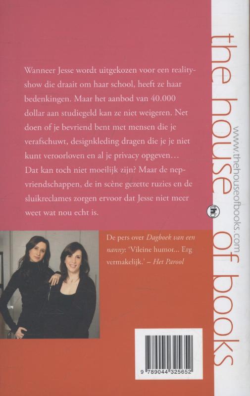 Achterkant van Net echt!