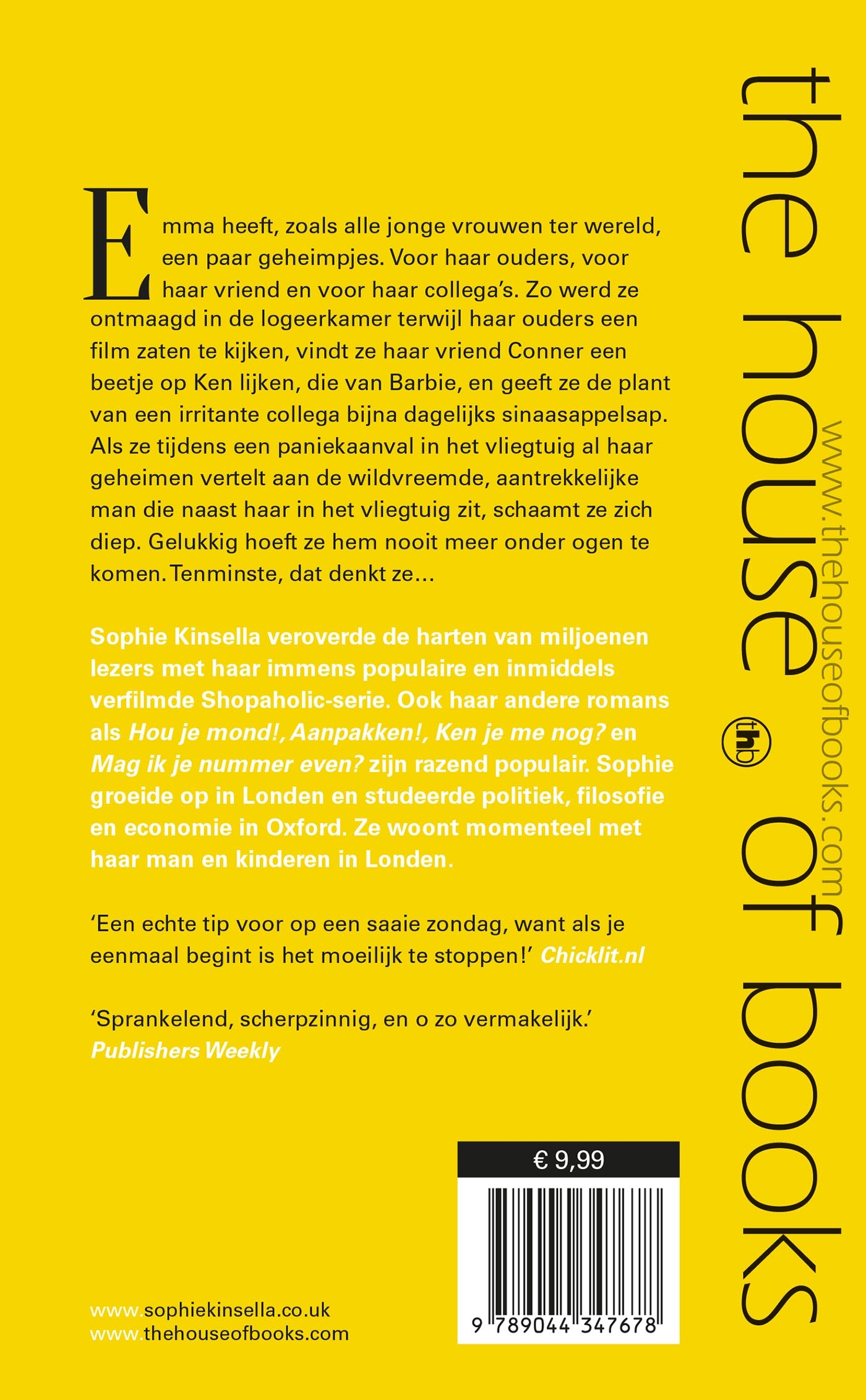 Achterkant van Hou je mond!