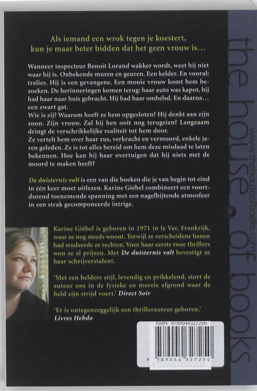 Achterkant van De duisternis valt
