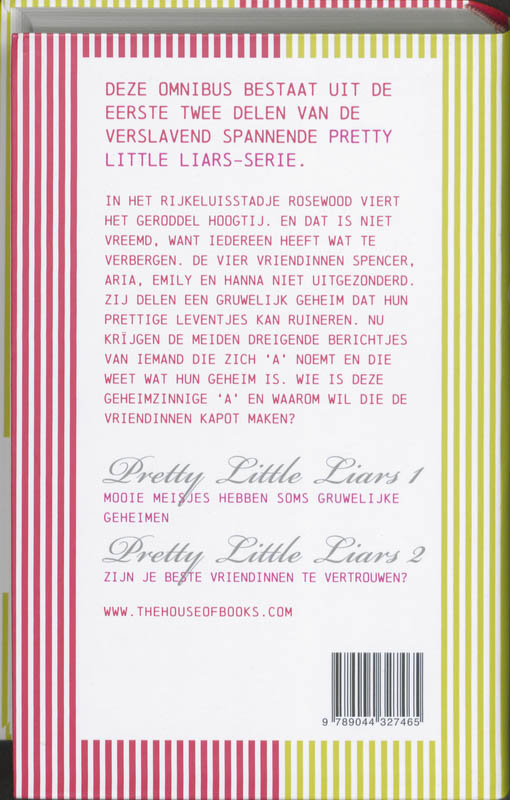 Achterkant van Omnibus deel 1 en 2