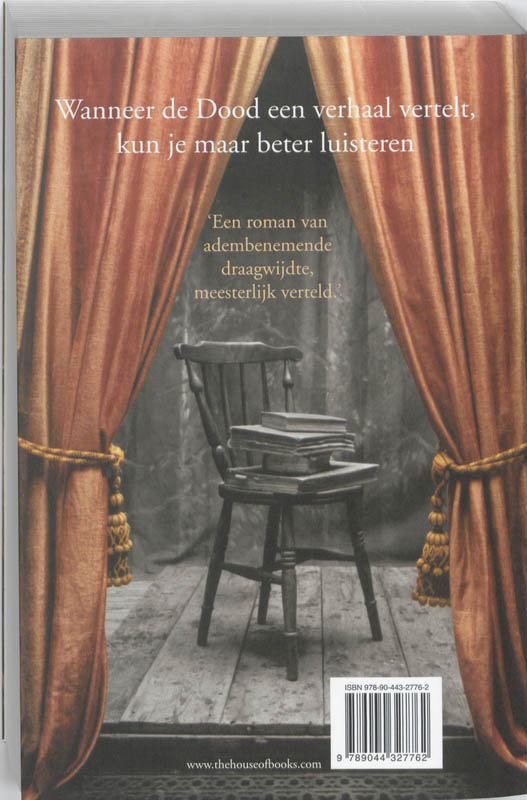 Achterkant van De boekendief