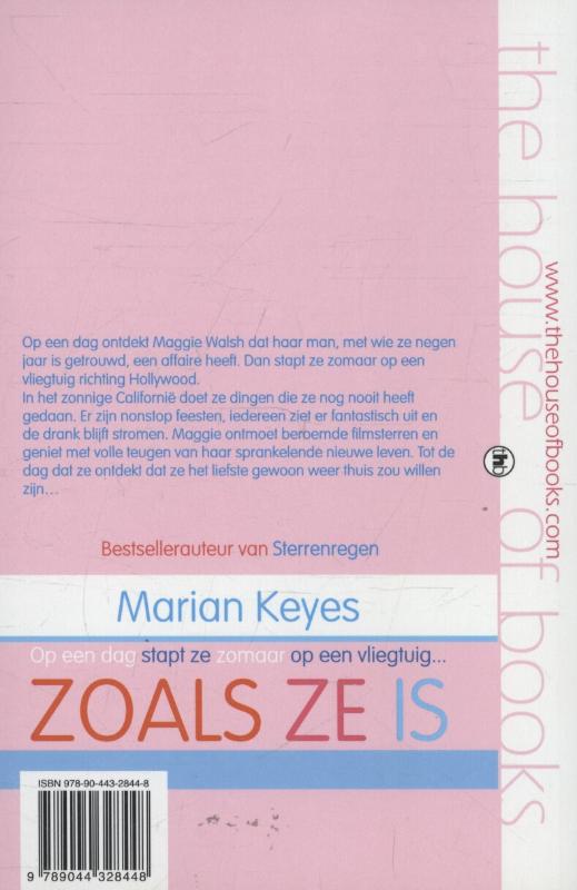 Achterkant van Zoals ze is