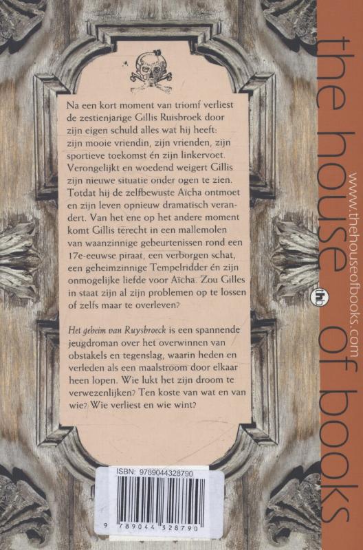 Achterkant van Het geheim van Ruysbroeck