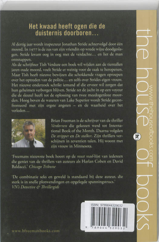 Achterkant van De voyeur