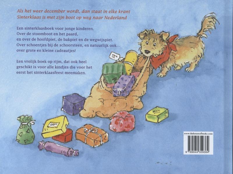 Achterkant van Het Sinterklaasboek