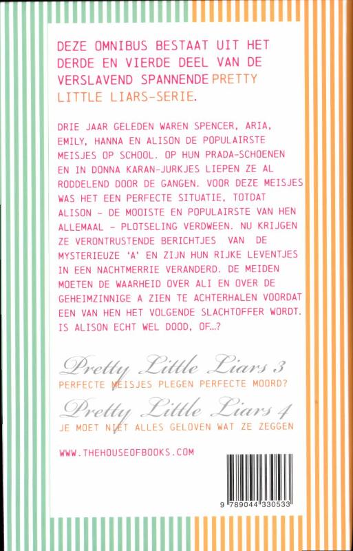 Achterkant van Omnibus deel 3 & 4