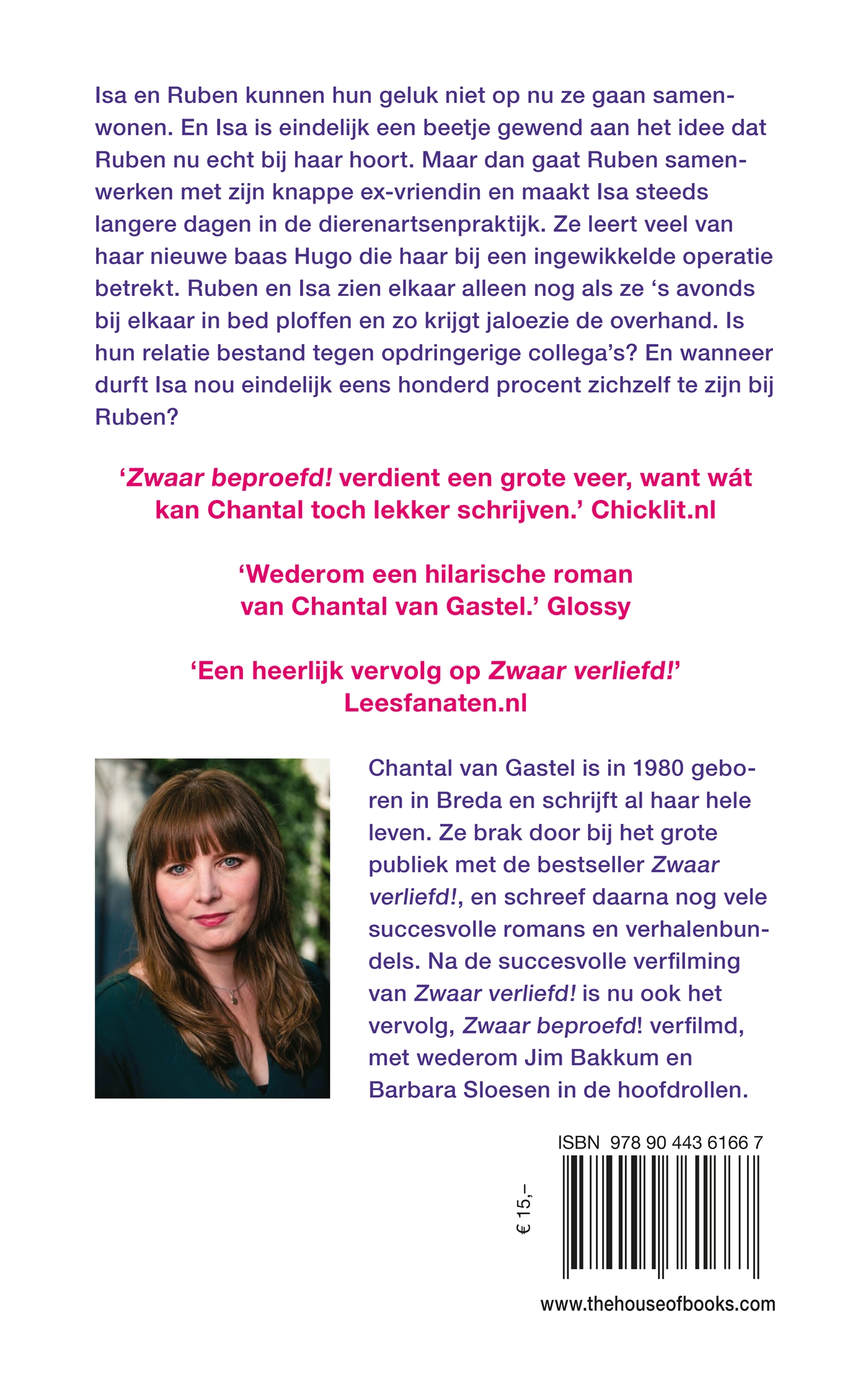 Achterkant van Zwaar beproefd