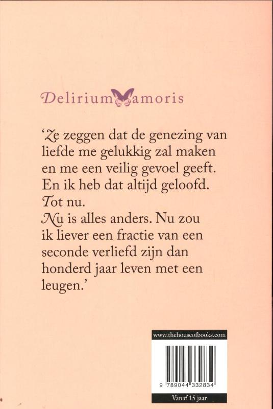 Achterkant van Delirium amoris