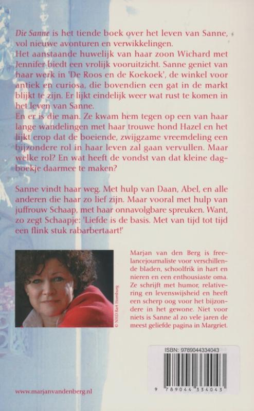 Achterkant van Die Sanne