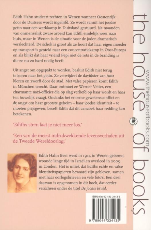 Achterkant van De oorlogsbruid