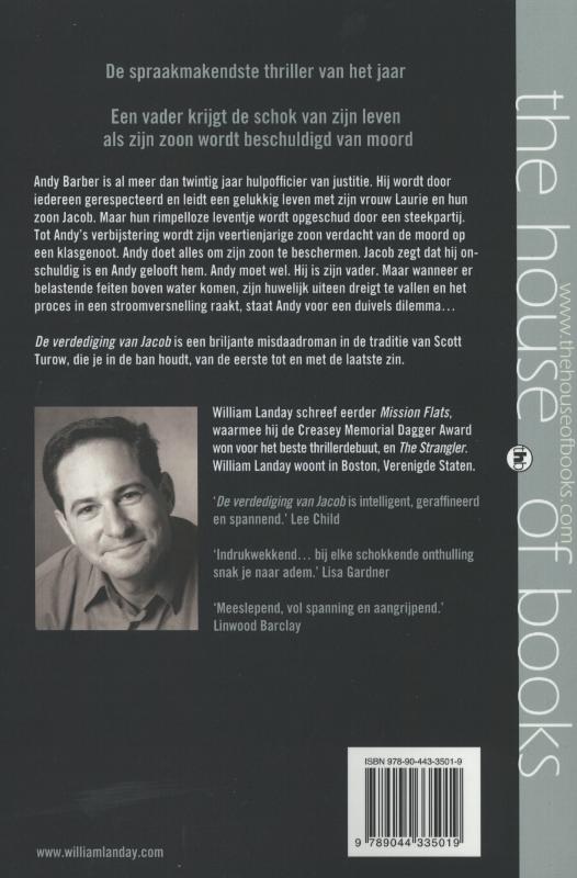 Achterkant van De verdediging van Jacob