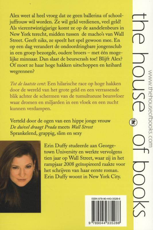 Achterkant van Tot de laatste cent