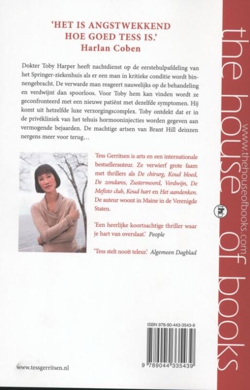 Achterkant van Diagnose besmet