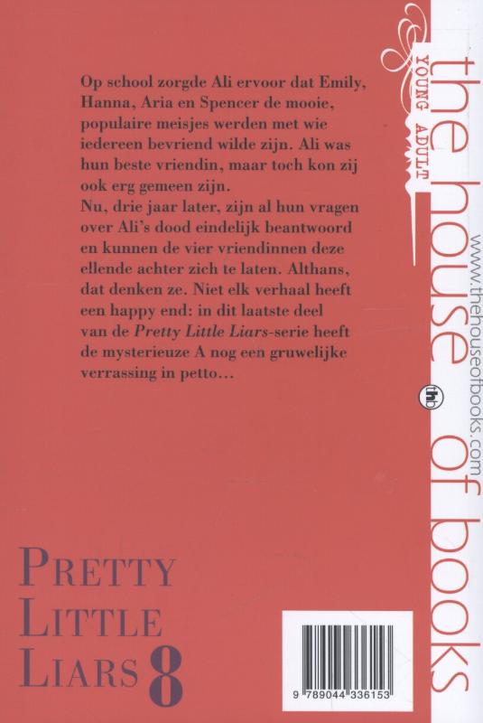 Achterkant van Finale