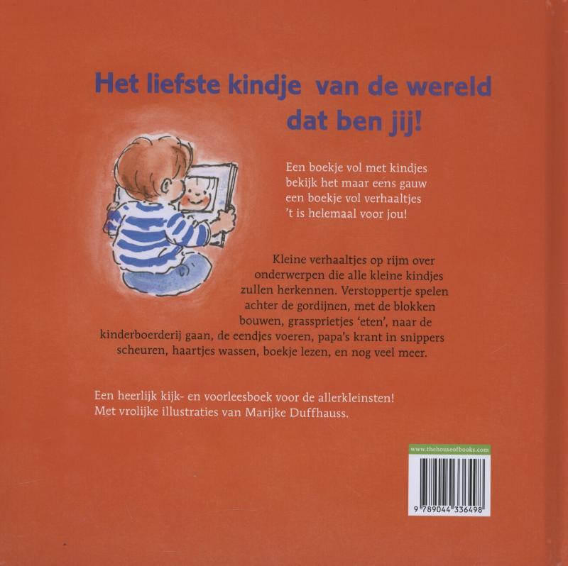 Achterkant van Het liefste kindje van de wereld dat ben jij!