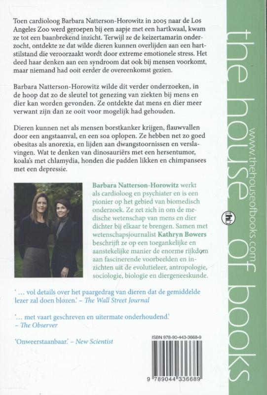 Achterkant van Dierenbrein en mensenlijf