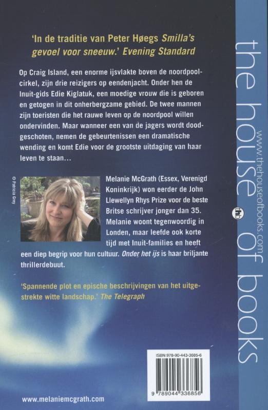 Achterkant van Onder het ijs