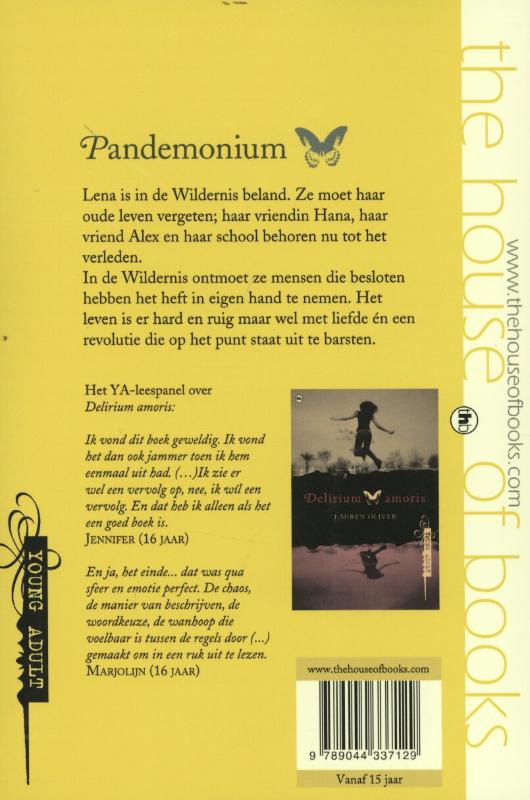 Achterkant van Pandemonium