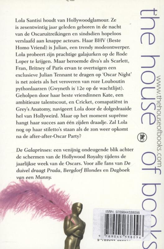Achterkant van De galaprinses