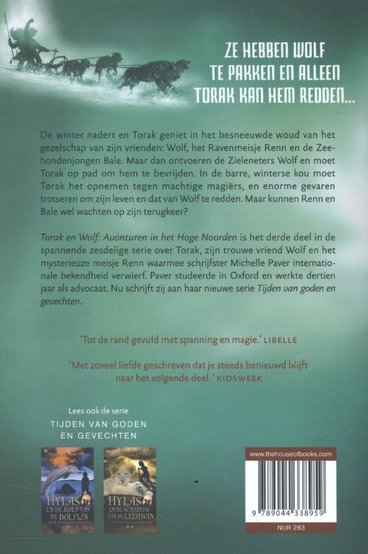 Achterkant van Avonturen in het hoge noorden