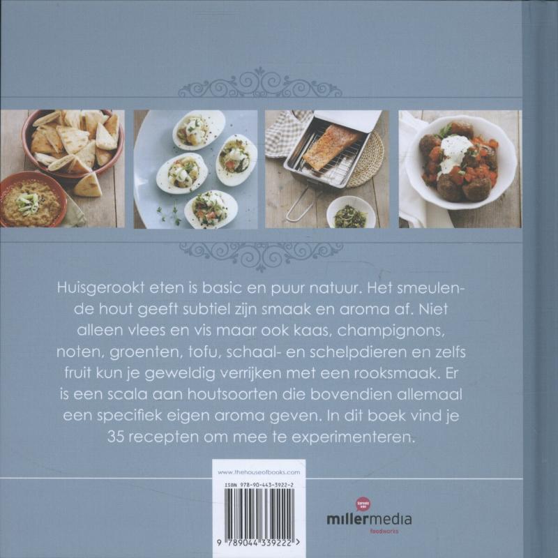Achterkant van Uit de rookoven