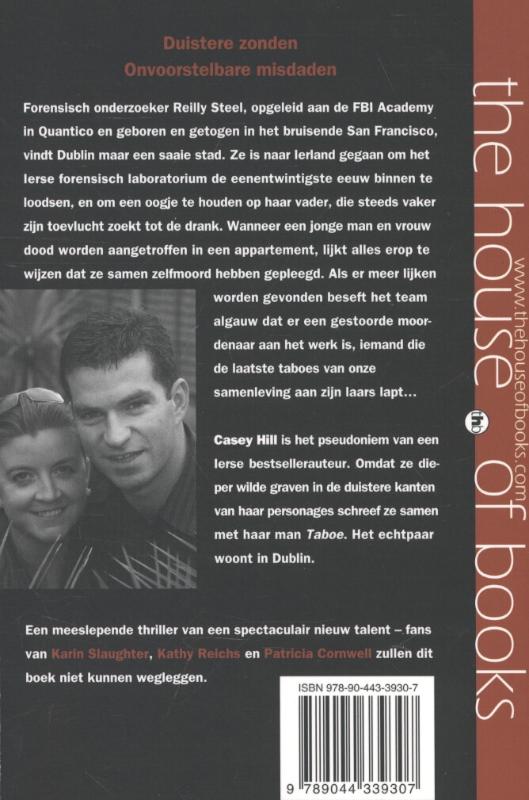 Achterkant van Taboe