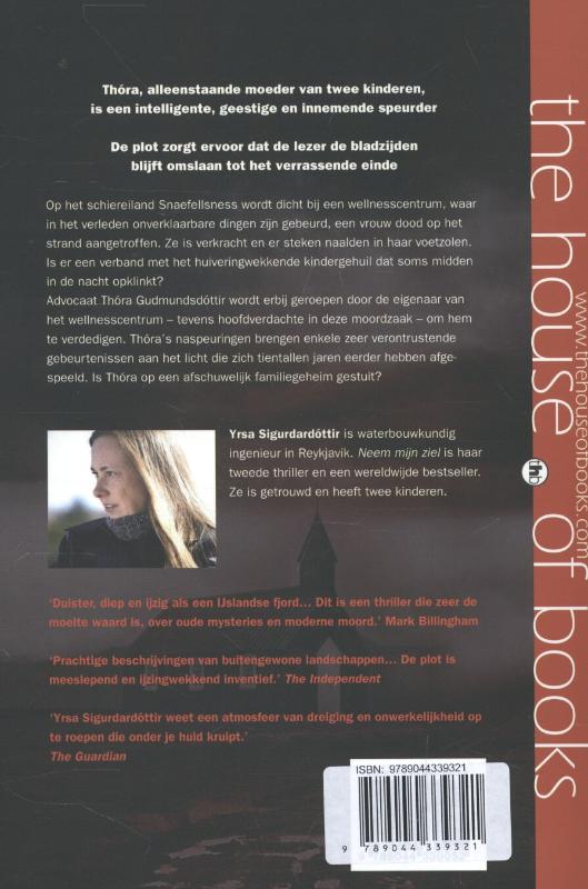 Achterkant van Neem mijn ziel