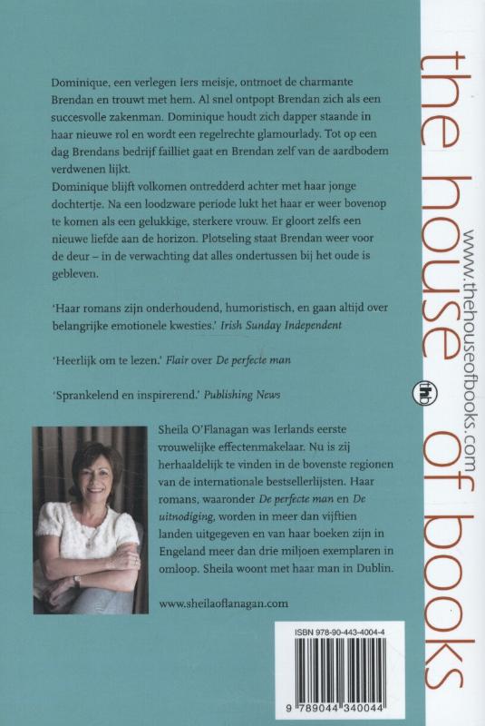 Achterkant van Daar sta je dan