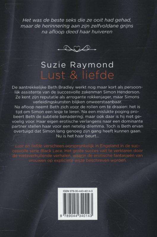 Achterkant van Lust en liefde