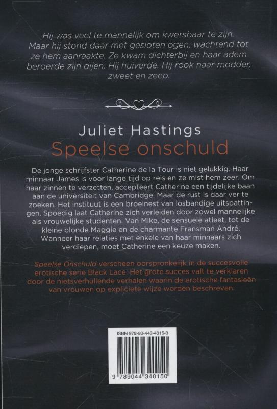 Achterkant van Speelse onschuld