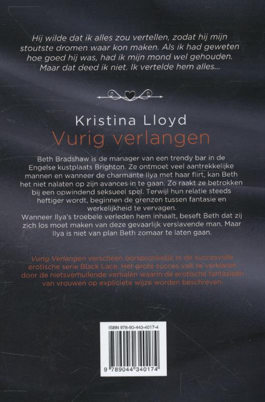 Achterkant van Vurig verlangen
