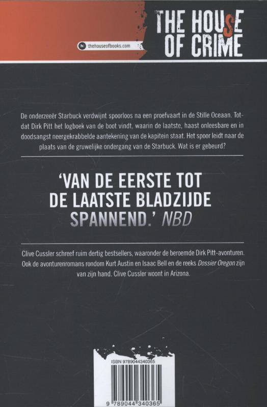 Achterkant van Het logboek