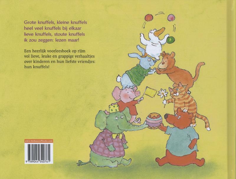 Achterkant van Het knuffelboek