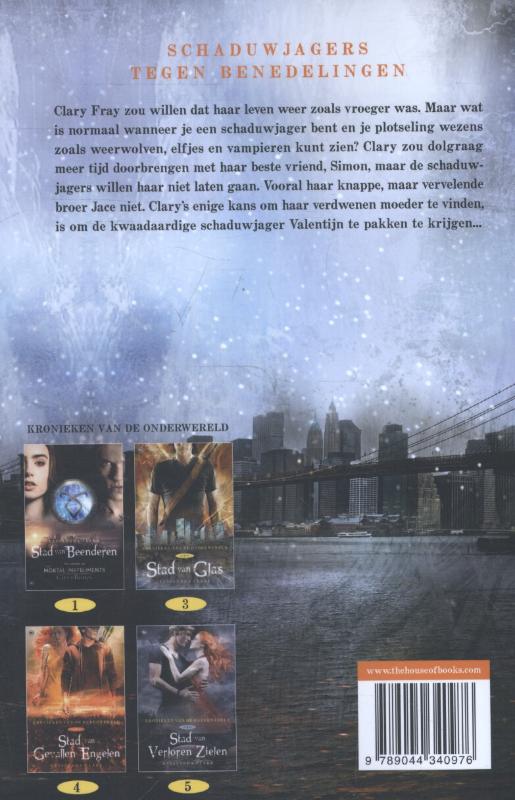 Achterkant van Stad van vuur