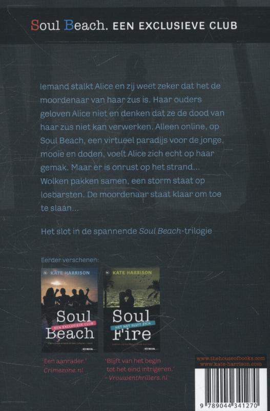 Achterkant van Soul storm
