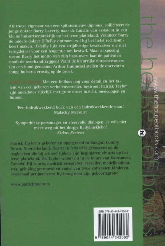 Achterkant van Dokter in Ierland