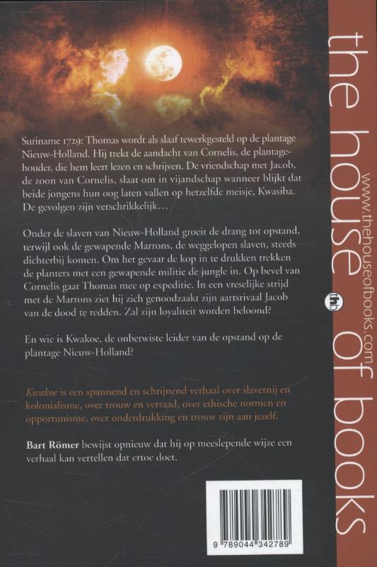 Achterkant van Kwakoe
