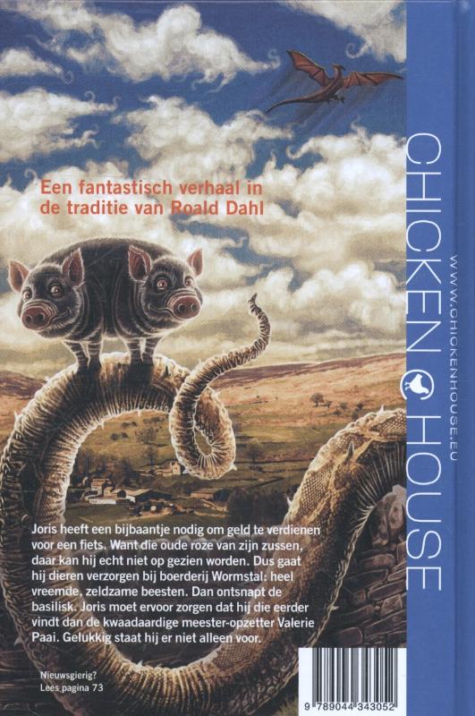 Achterkant van Ontsnapt