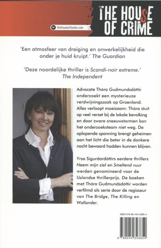 Achterkant van De donkere dag