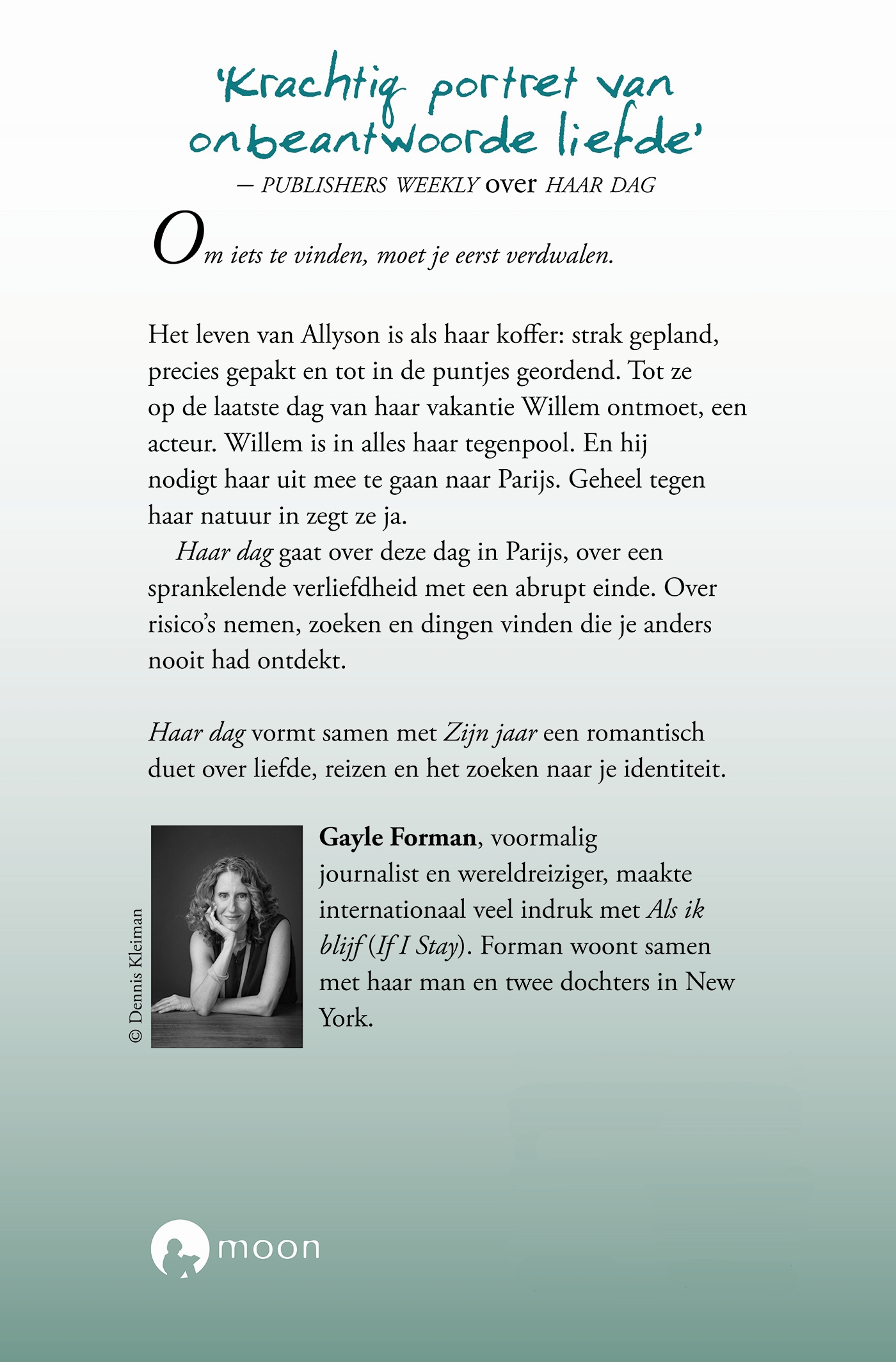 Achterkant van Haar dag