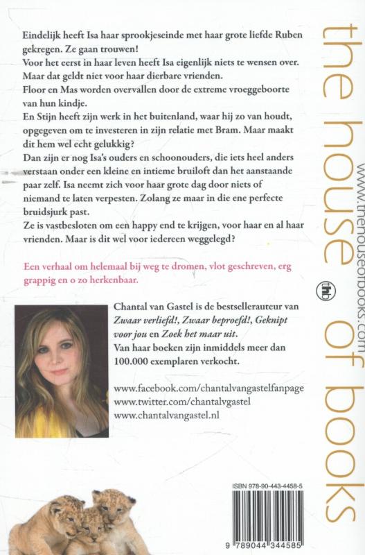 Achterkant van Zwaar verguld!