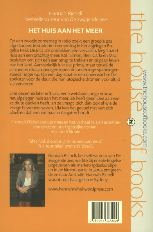 Achterkant van Het huis aan het meer