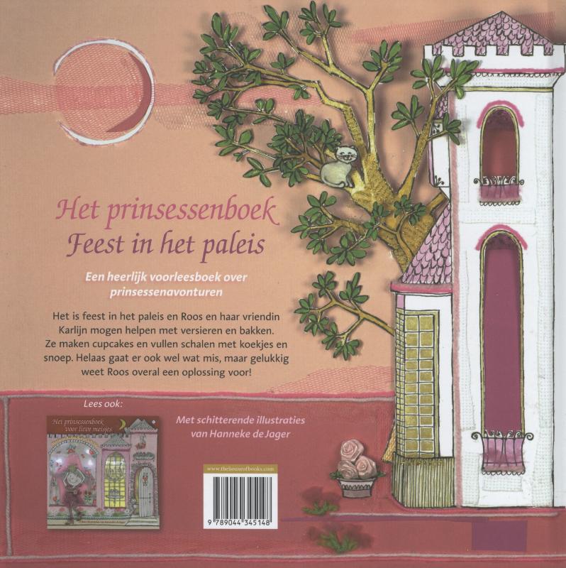 Achterkant van Feest in het paleis
