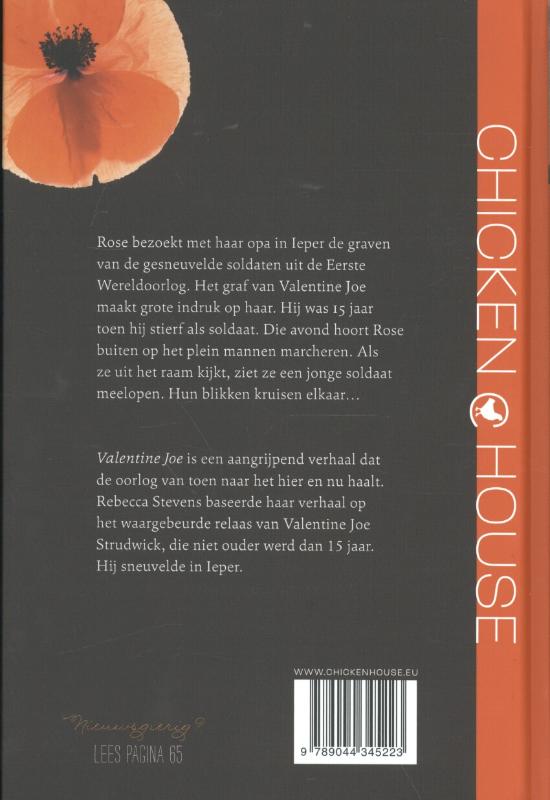 Achterkant van Valentine Joe