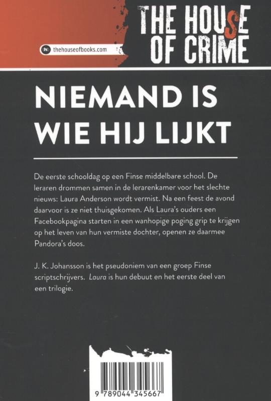 Achterkant van Laura