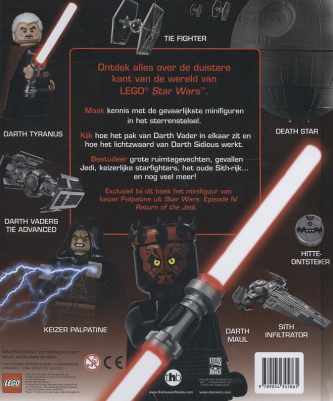 Achterkant van De dark side