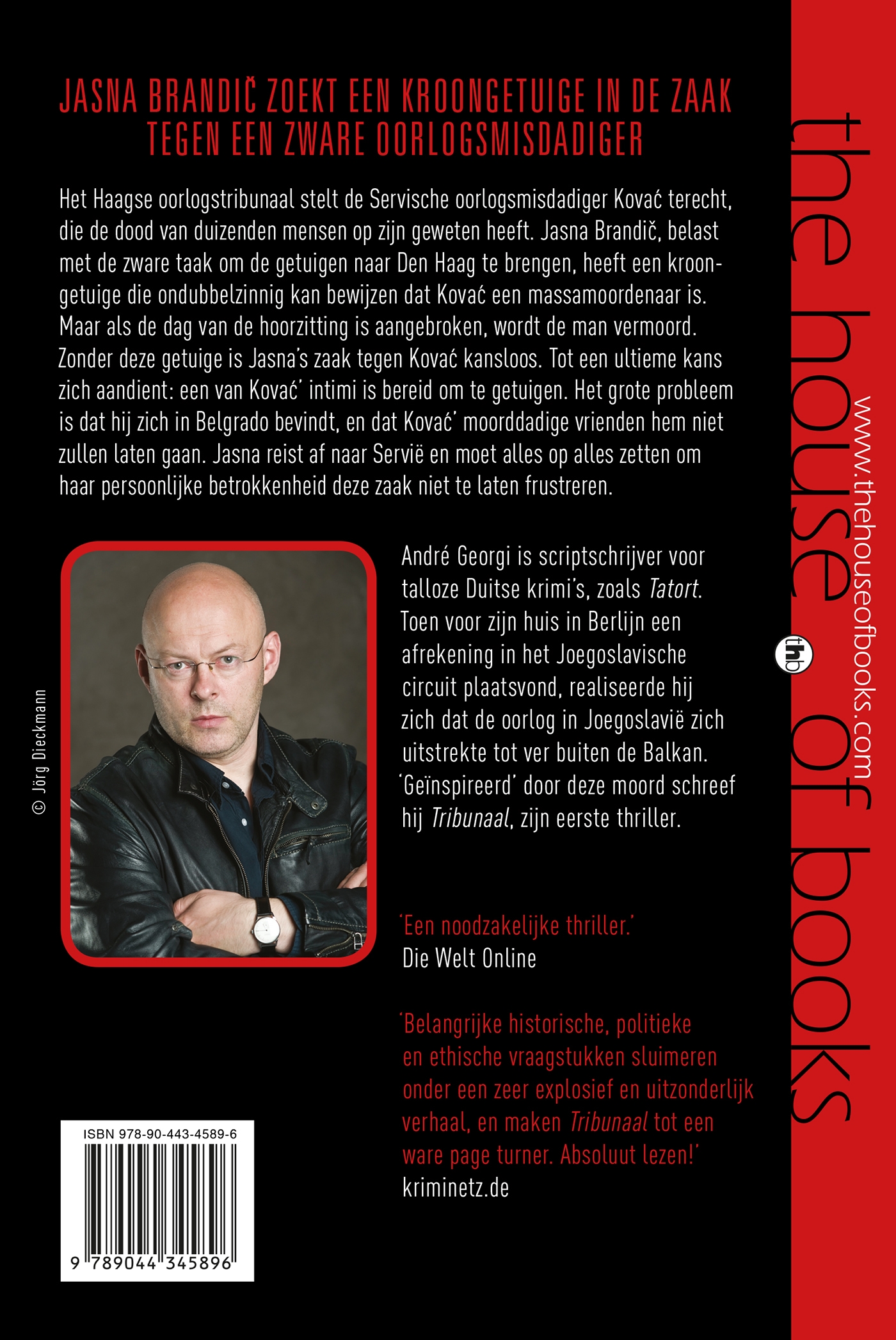 Achterkant van Tribunaal