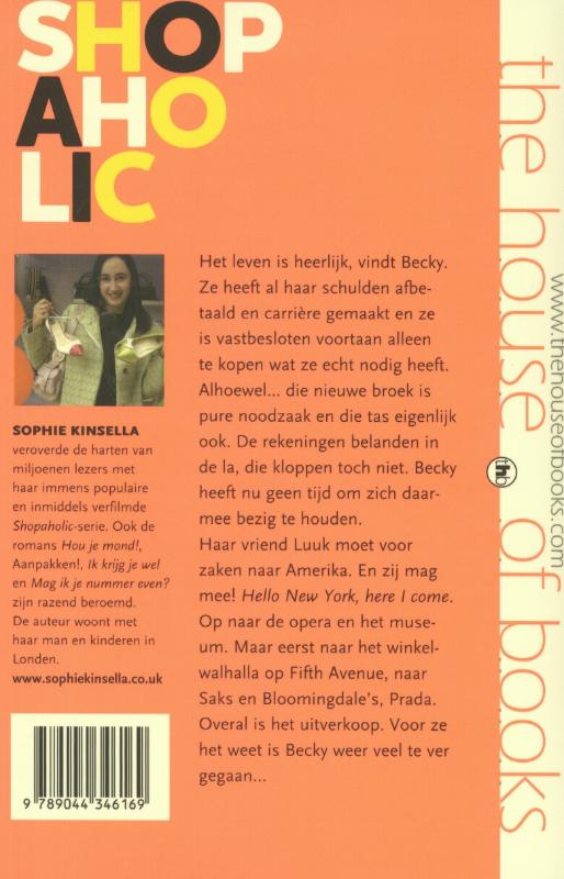 Achterkant van Shopaholic! In alle staten