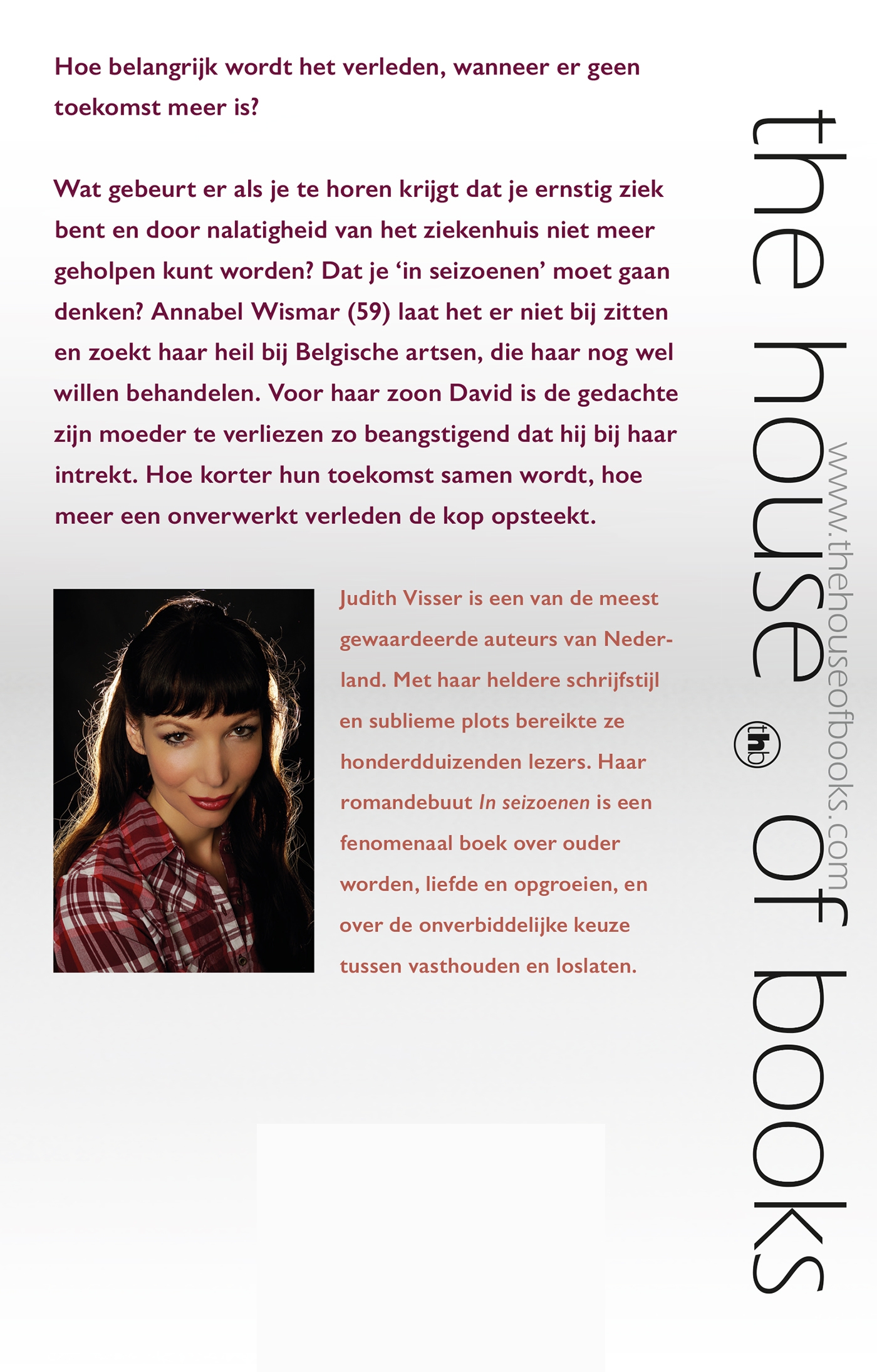 Achterkant van In seizoenen
